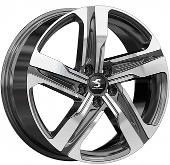 ���� ����� K&K KP004 7,5x19 5x114,3 ET53 DIA67.1 diamond black gris Hyundai Tucson